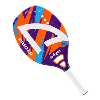 Raquete de Beach Tennis Shark Storm 2025 - Foto 1