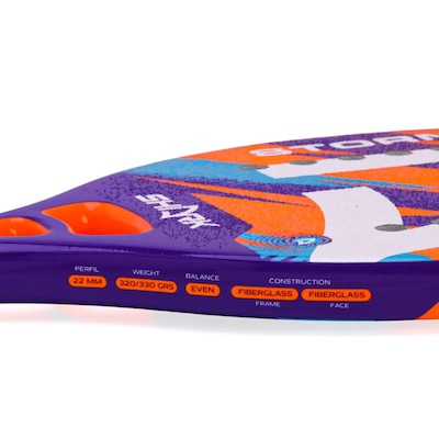 Raquete de Beach Tennis Shark Storm 2025 - Foto 6