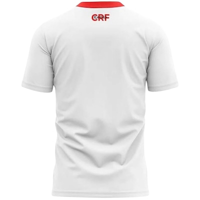 Camisa do Flamengo Braziline Talent Branco Masculina - Foto 2
