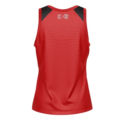 Camisa Flamengo Regata Braziline Nos Rubro-Negro Feminina - Foto 2