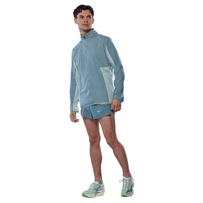 Jaqueta Masculina Mizuno sem Capuz Tech Light Corrida - Foto 5