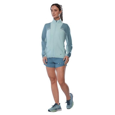 Jaqueta Feminina Mizuno sem Capuz Tech Light - Foto 1