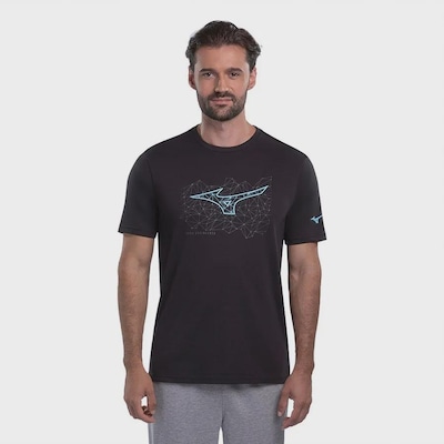 Camiseta Mizuno Stamp Masculina - Foto 1
