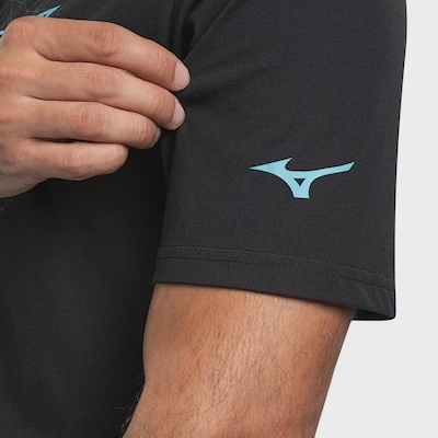 Camiseta Mizuno Stamp Masculina - Foto 4