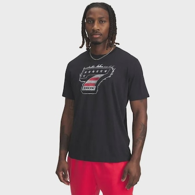 Camiseta Under Armour Project Rock Iron 7 Masculina - Foto 1