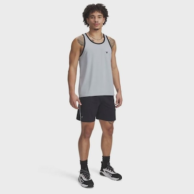 Shorts Under Armour Project Rock Mesh Masculino - Foto 4