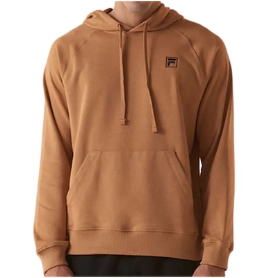 Blusão de Moletom Masculino Fila F Box Classic Com Capuz - Foto 1