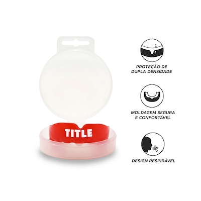 Protetor Bucal Shield Super X2 Mouthguard Title - Foto 3