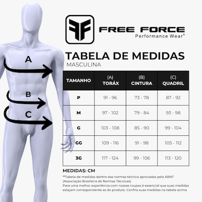 Calça Ciclismo Free Force Performance Invert Gel Masculina - Foto 6