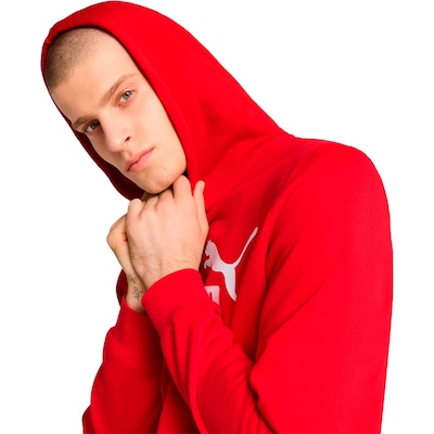 Blusão de Moletom Puma Essentials No.1 Logo Hoddie FL Masculino - Foto 3