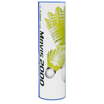 Peteca Yonex Mavis 2000 Tubo com 6 Unidades - Foto 1