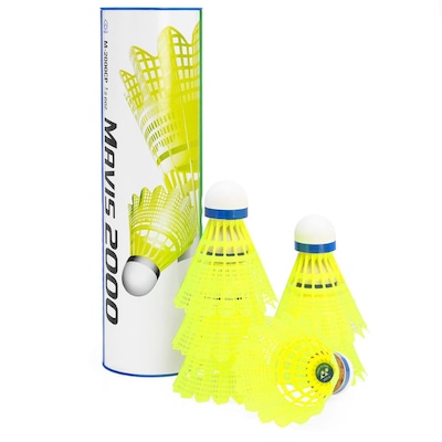 Peteca Yonex Mavis 2000 Tubo com 6 Unidades - Foto 4