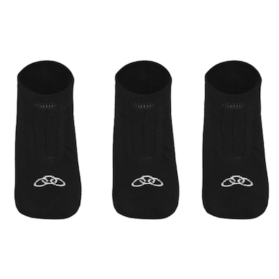 Meia Olympikus Invisível Kit com 3 Masculino - Foto 3