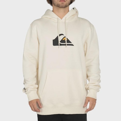 Blusão de Moletom Masculino Quiksilver Comp Logo Off - Foto 1