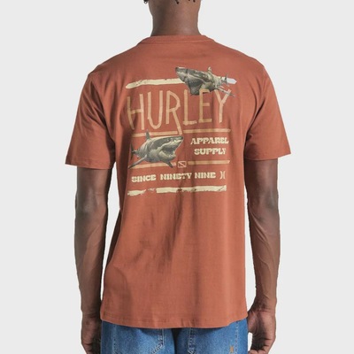 Camiseta Masculina Hurley Shark - Foto 2