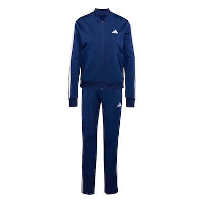 Agasalho Feminino adidas Essentials 3-Stripes - Foto 4
