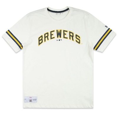 Camiseta Masculina New Era Milwaukee Brewers Fanpage - Foto 1