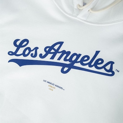 Blusão de Moletom Canguru Masculino New Era Los Angeles Dodgers Fanpage - Foto 3