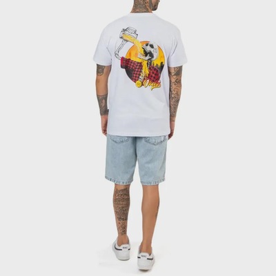 Camiseta Okdok Artistic Drinking Beer Masculina - Foto 4