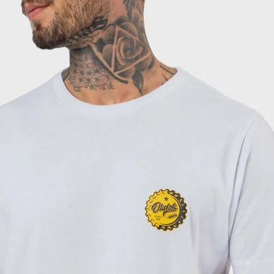 Camiseta Okdok Artistic Drinking Beer Masculina - Foto 5