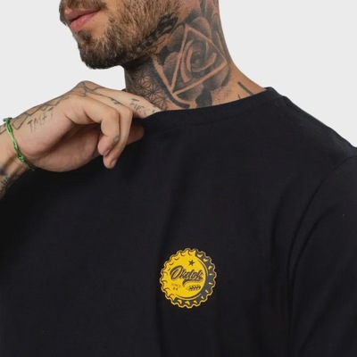 Camiseta Okdok Artistic Drinking Beer Masculina - Foto 4