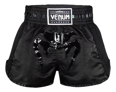 Short Muay Thai Venum Edição Elite Dark - Masculino - Foto 3