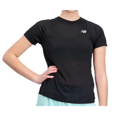 Camiseta New Balance Impact Run Feminina - Foto 1
