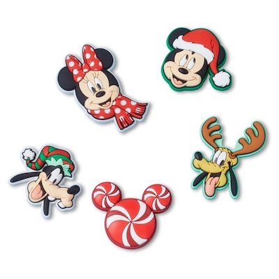 Jibbitz™ mickey natal pack com 5 peças unico - Unissex - Foto 1