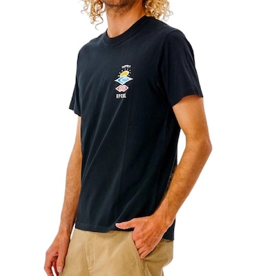 Camiseta Rip Curl Search Icon Big Masculina - Foto 3