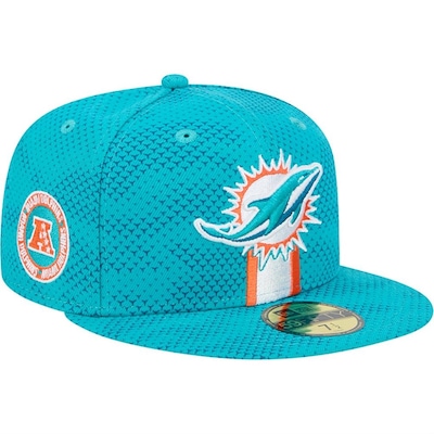 Boné New Era 5950 Miami Dolphins NFL Sideline 24-25 - Foto 3