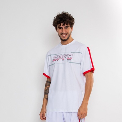 Camiseta do São Paulo Surf Center Street Oficial SPFC Masculina - Foto 3