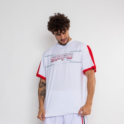 Camiseta do São Paulo Surf Center Street Oficial SPFC Masculina - Foto 4