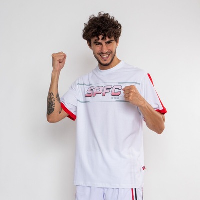 Camiseta do São Paulo Surf Center Street Oficial SPFC Masculina - Foto 5