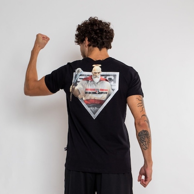Camiseta do São Paulo Surf Center Classica Oficial Masculina - Foto 2