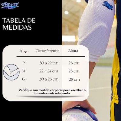 Cotoveleira de Futsal Rehr Evolution Adulto - Foto 4