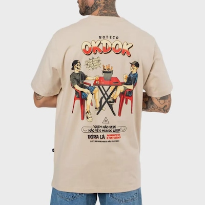 Camiseta Okdok Oversized Boteco Masculina - Foto 2