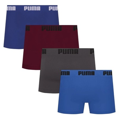 Kit 4 Cuecas Puma Boxer Sem Custura Masculina - Foto 2