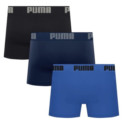 Kit 3 Cuecas Puma Boxer Sem Custura Masculina - Foto 2