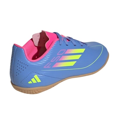 Chuteira Futsal Infantil Adidas F50 Club - Foto 4