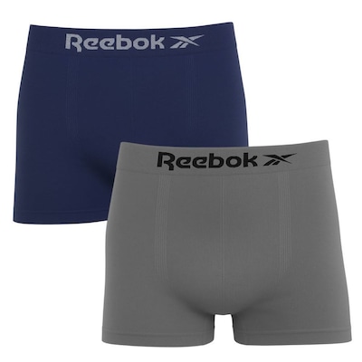 Kit 2 Cuecas Boxer Reebok Classic Masculina - Foto 1