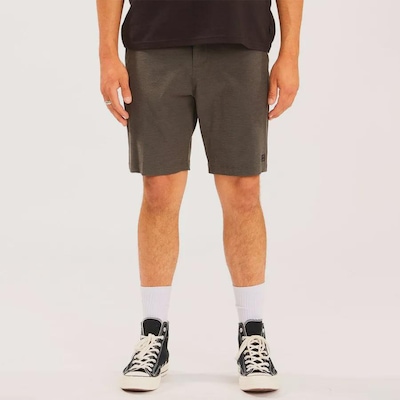 Bermuda Masculina Billabong Crossfire Mid Asphalt - Foto 1