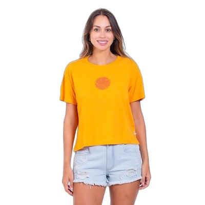 Camiseta Feminina Rip Curl Icons Of Surf - Foto 1