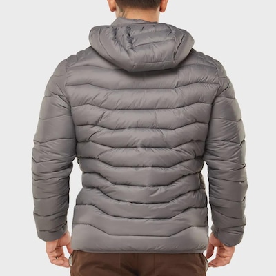 Jaqueta Puffer Masculina HD Bomber 2025 com Capuz - Foto 4