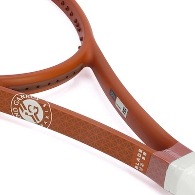 Raquete De Tênis Wilson Blade 98 16x19 V9 Roland Garros 2025 - Foto 5