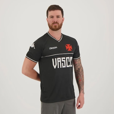 Kit Camisa Masculina + Polo Kappa do Vasco Supporter - Foto 3
