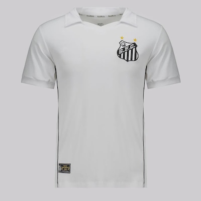 Camisa do Santos 2010 Futfanatics Retrô Masculina - Foto 1