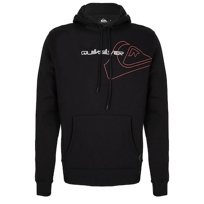 Blusão de Moletom Quiksilver Comp Logo WT25 Masculino - Foto 1