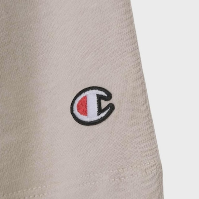 Camiseta Oversized Masculina Champion C Logo Surton Autumn Beige - Foto 4