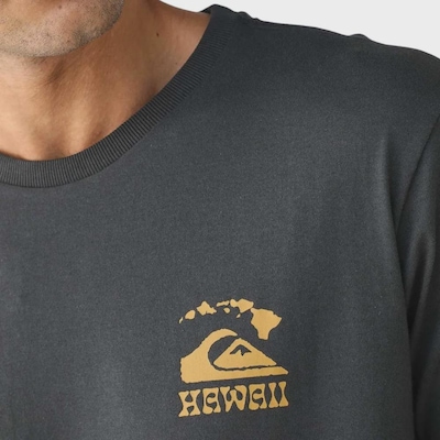 Camiseta Masculina Quiksilver Swell Line - Foto 3
