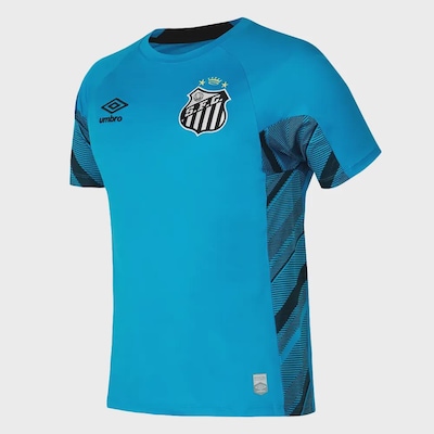 Camisa Masculina de Goleiro do Santos Oficial 1 2025 Umbro - Foto 2